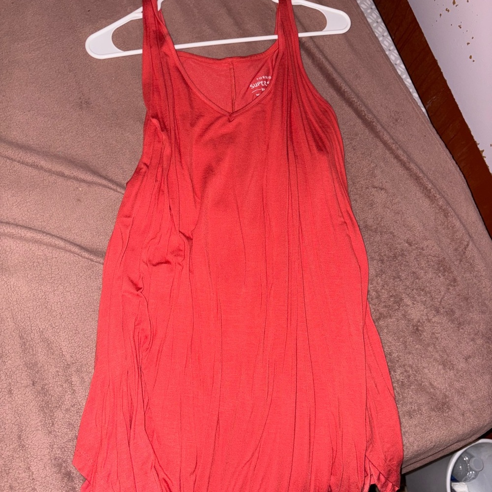 Vibrant Red Women's Tank Top